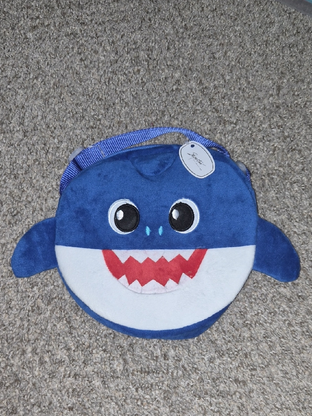 Kids Baby Shark Plush Crossbody Bag